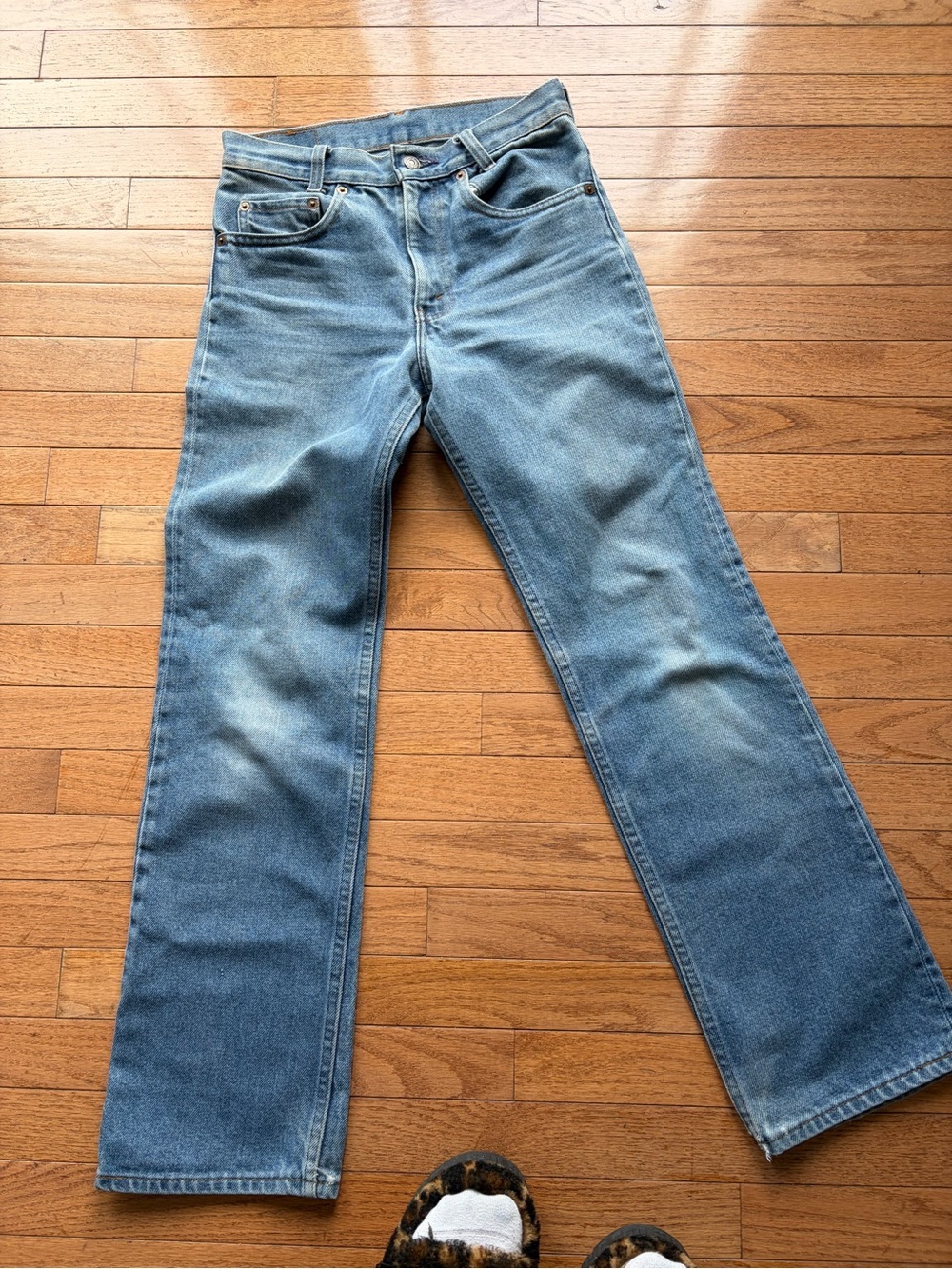 Men's Classic Straight-Light Blue Jeans